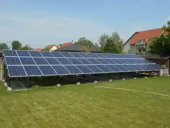 A napelem talajra is telepíthető - Dunaharaszti Üzem és Ház